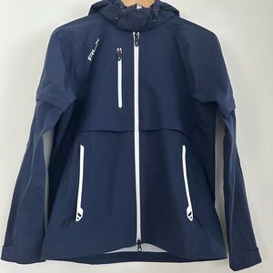 RLX Ralph Lauren Waterproof Hooded Windbreaker Size S
